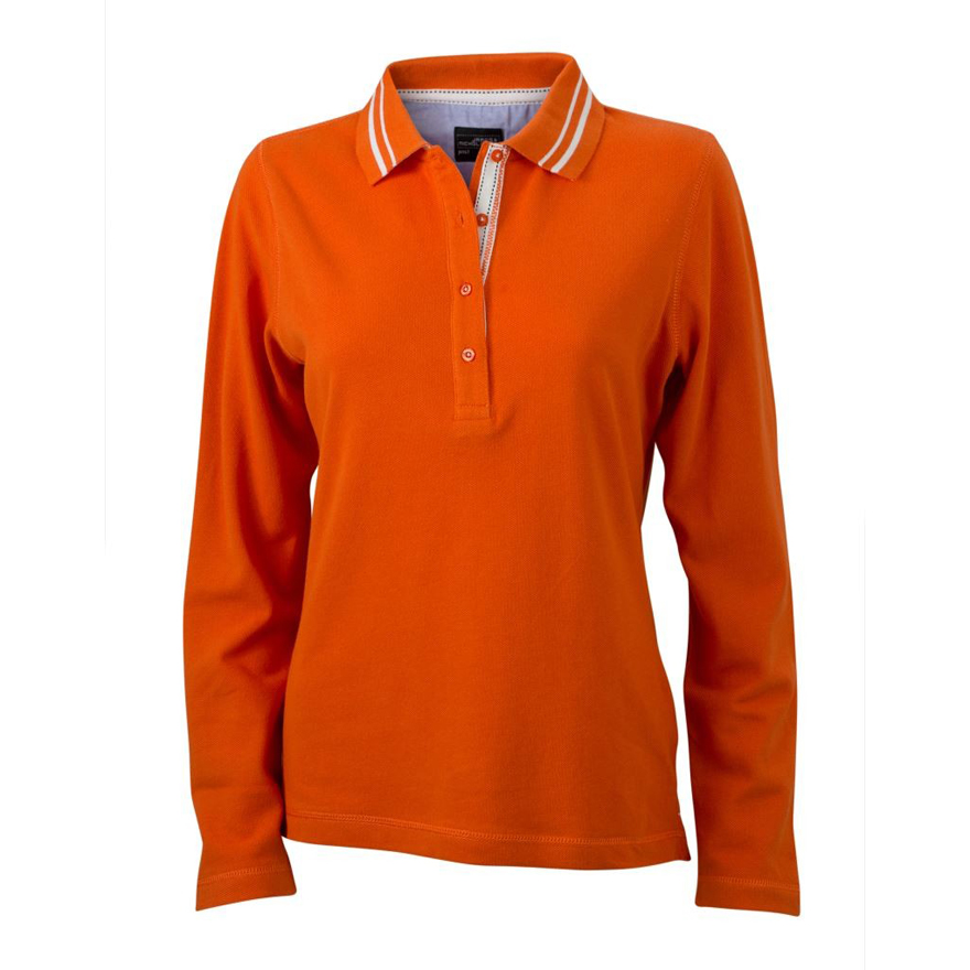 JN967-Ladies Polo Long-Sleeved
